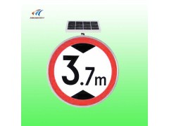 中卫市太阳能标志牌 太阳能限速标志牌 圆形发光标志牌图3