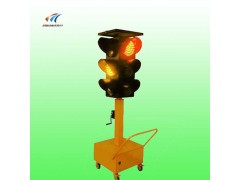 固原市 XH-HLD-3D太阳能移动红绿灯 led交通信号灯图1