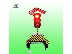 固原市 XH-HLD-3D太阳能移动红绿灯 led交通信号灯图3