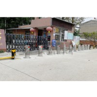 湖北升降地柱规格型号 武汉智能摇控电动立柱